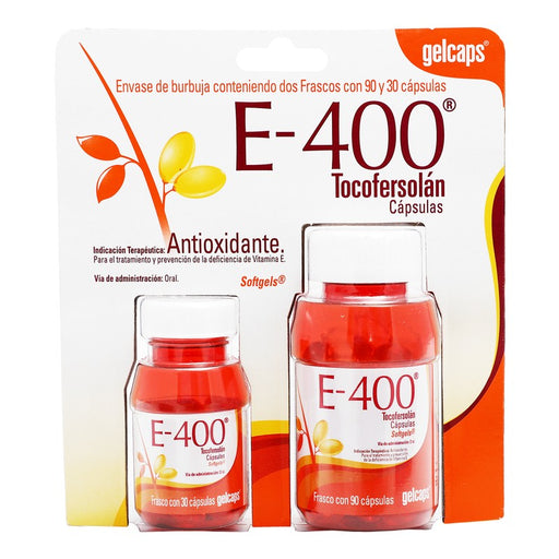 E-400 Tocofersolan Cap 400Ui Duo Pack 7501130704422