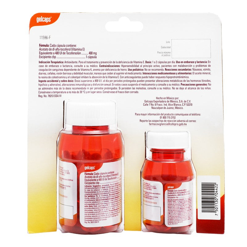 E-400 Tocofersolan Cap 400Ui Duo Pack 7501130704422 2