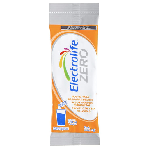 Electrolife Zero Naranja-Mandarina Polvo 48G C1Sobre 7502316490757