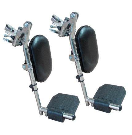 Elevapiernas Cromado Para Silla De Ruedas Entrada 38Mm - WeCare Pharma