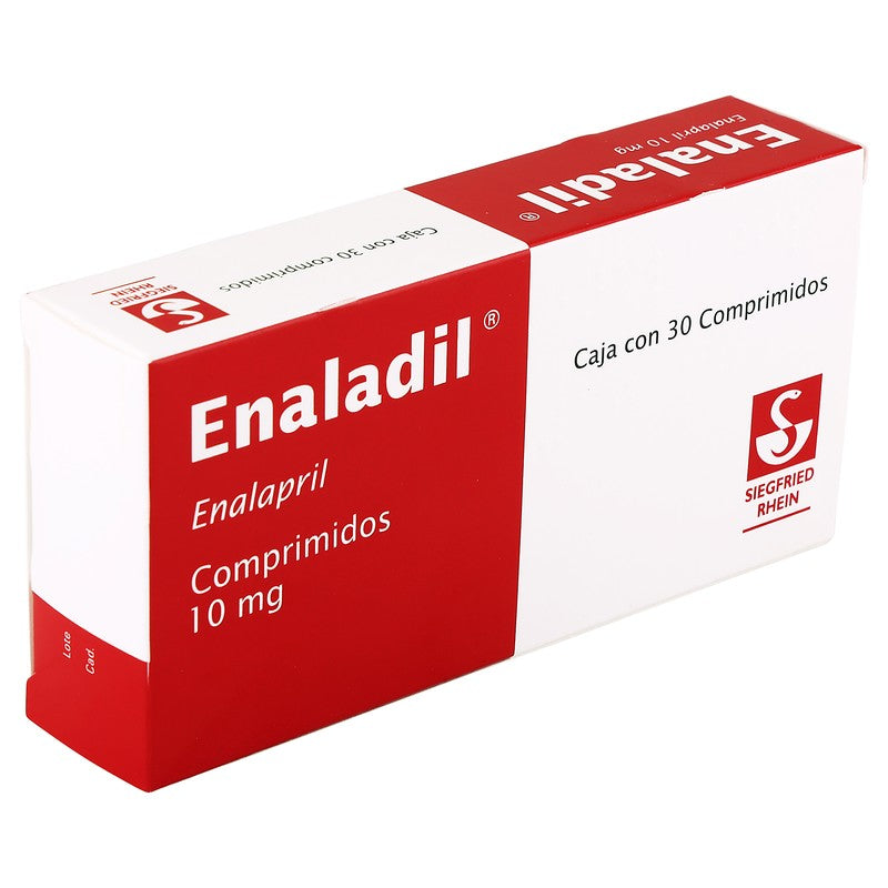 Enaladil Enalapril Comp 10Mg C30 7501300409829 2