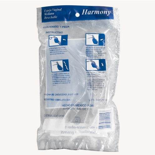 Espejo Vaginal Estéril Harmony Mediano - WeCare Pharma