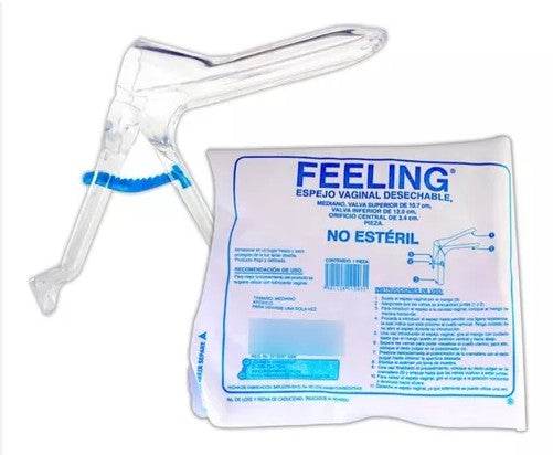Espejo Vaginal No Esteril Mediano Feeling - WeCare Pharma