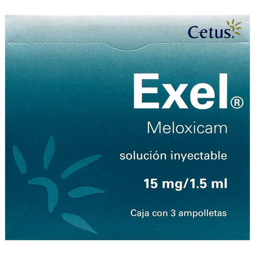 Exel Meloxicam Amp 15Mg Amp 3X1.5Ml 7501314703449