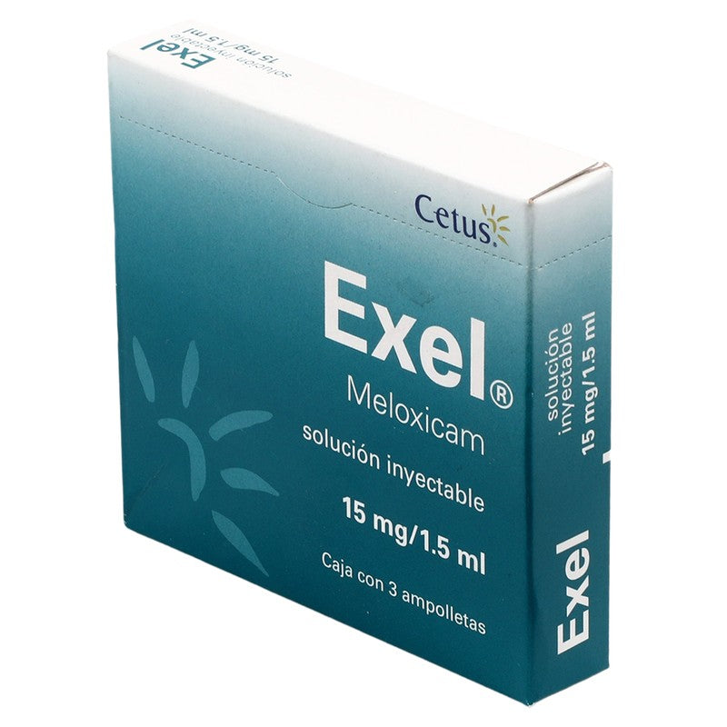 Exel Meloxicam Amp 15Mg Amp 3X1.5Ml 7501314703449 3