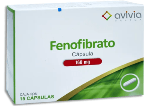 Fenofibrato Con 15 Capsulas De 160Mg Avivia - WeCare Pharma