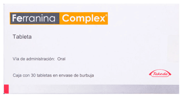 Ferranina Complex (Hematologia) Grageas Con 30 - WeCare Pharma