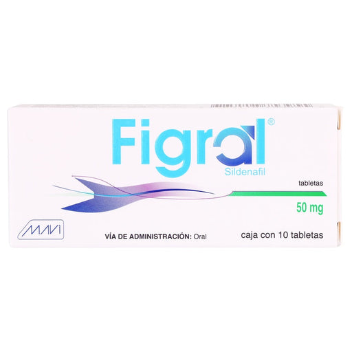 Figral (Sildenafil) Tabletas 50Mg Con 10 785118753955