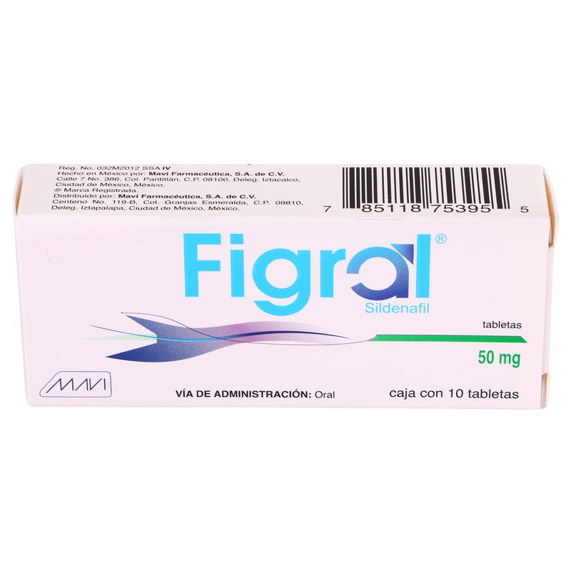 Figral Sildenafil Tabletas 50Mg Con 10 785118753955 3