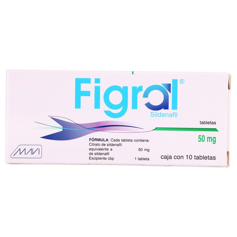 Figral Sildenafil Tabletas 50Mg Con 10 785118753955 7