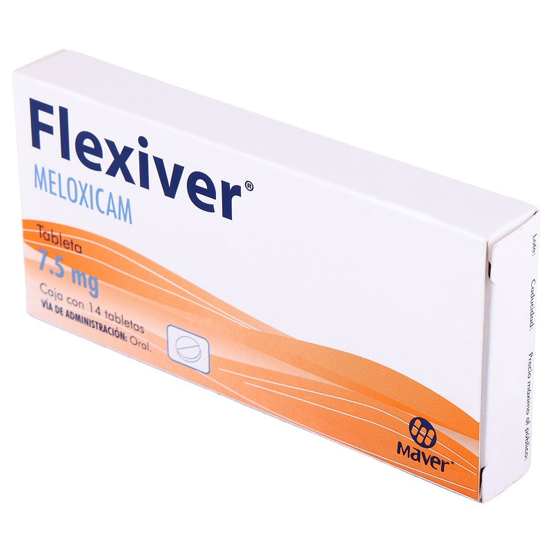 Flexiver Meloxicam Tableta 7.5 Miligramos Con 10 7502009740466 4
