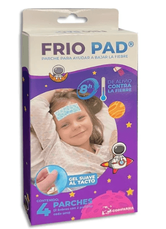 Friopad Parche Para Bajar La Fiebre Con 4 - WeCare Pharma
