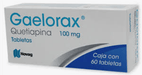 Gaelorax (Quetiapina) Tabletas 100Mg Con 100 - WeCare Pharma