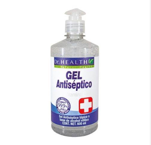 Gel Antiseptico/Vitamina E Frasco Con 600 Ml Dr Health - WeCare Pharma