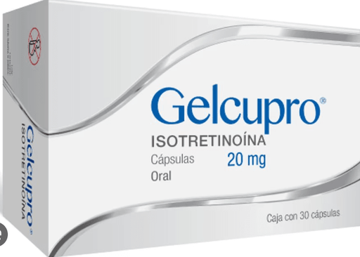 Gelcupro (Isotretinoina) Capsulas 20Mg Con 30 - WeCare Pharma
