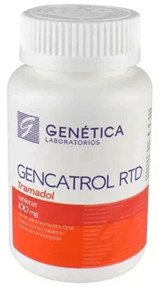 Gencatrol Rtd (Tramadol) Tabletas 100Mg Con 60 - WeCare Pharma