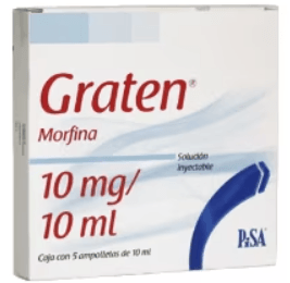 Graten (Morfina) Ampolletasolletasolletasolletas 10Mg/10Ml Con 5 - WeCare Pharma