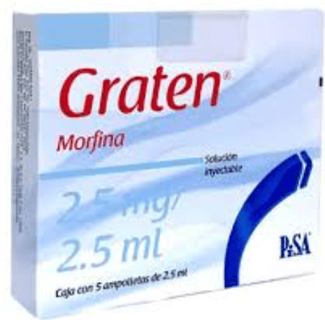 Graten (Morfina) Ampolletasolletasolletasolletas 2.5Mg/2.5Ml Con 5 - WeCare Pharma