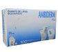 Guante De Látex Bajo En Polvo Liso Ambiderm Plus Grande Con 100 - WeCare Pharma