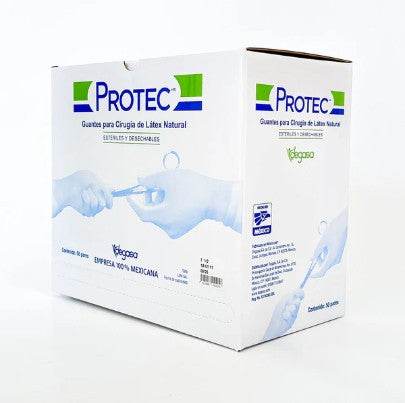 Guante Estéril Cirugia 7 Protec Con 50 - WeCare Pharma