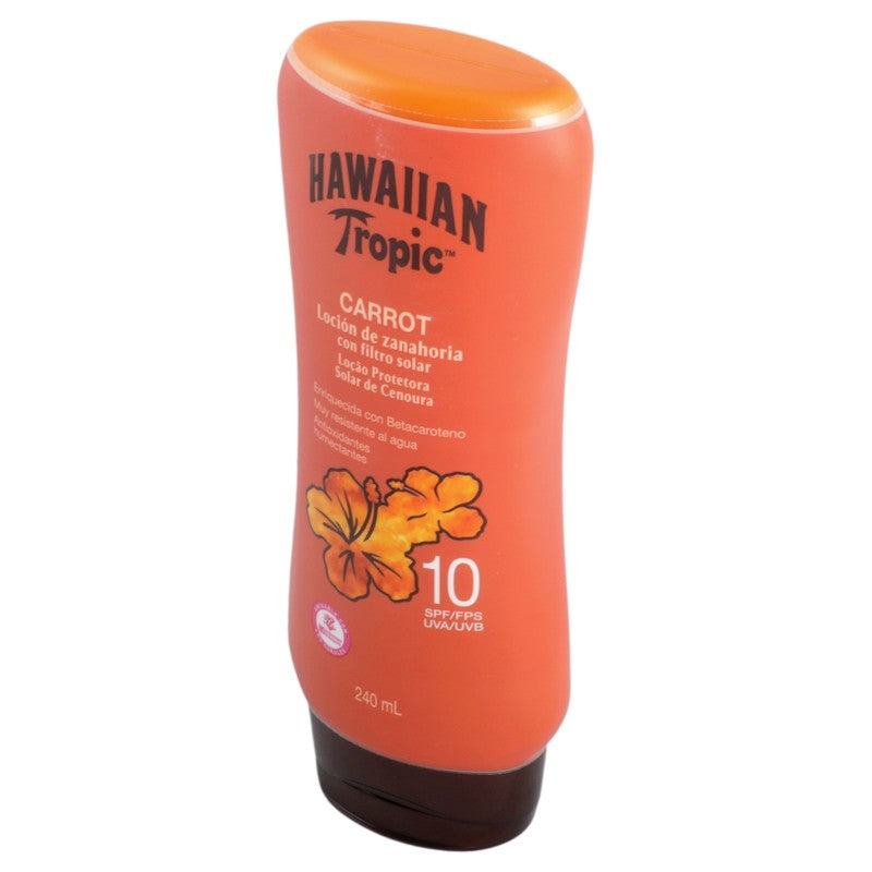 Hawaiian Tropic Carrot Fps 10 Loc 240Ml 75486033187 4