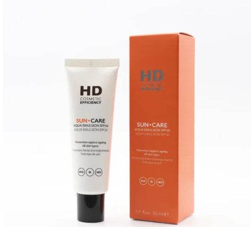 Hd Cosmetic Suncare Emulsion Aqua Fps50 50Ml - WeCare Pharma