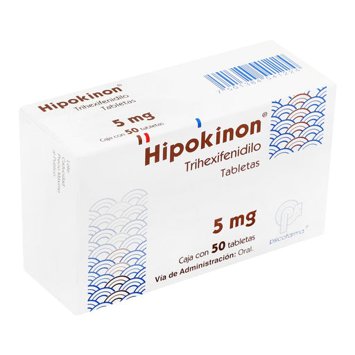 Hipokinon Trihexifenidilo Tab  5Mg C50 7501384541224 2