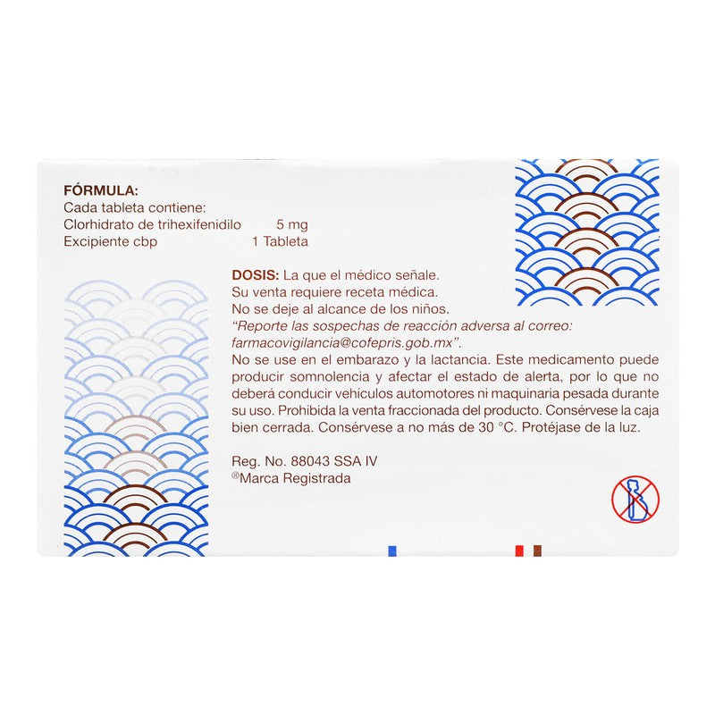 Hipokinon Trihexifenidilo Tab  5Mg C50 7501384541224 5