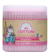 Hisopos Bambu Cottoni Rosa 200Pzas - WeCare Pharma