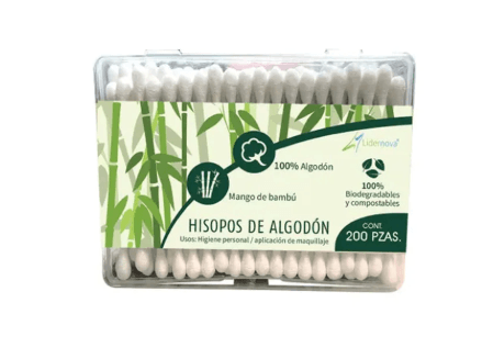 Hisopos Bambu Lider Clean Con 200 - WeCare Pharma