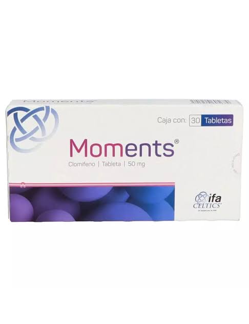 Moments 50Mg Con 30 Tabletas (Clomifeno)