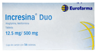 Incresina Duo (Alogliptina/Metformina) Tabletas 12.5Mg/500Mg Con 56 - WeCare Pharma