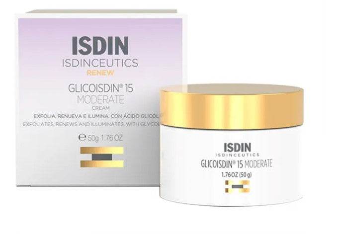 Isdin Glicoisdin 15 Moderate Facial Efecto Peeling Crema 50G - WeCare Pharma