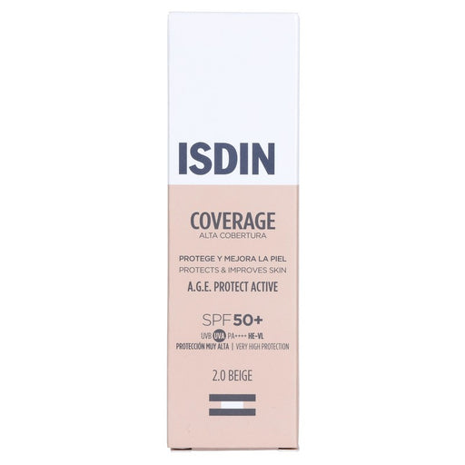 Isdin Fotoprotector Coverage Alta Cobertura Beige 2 Fps50 30Ml 8429420313606