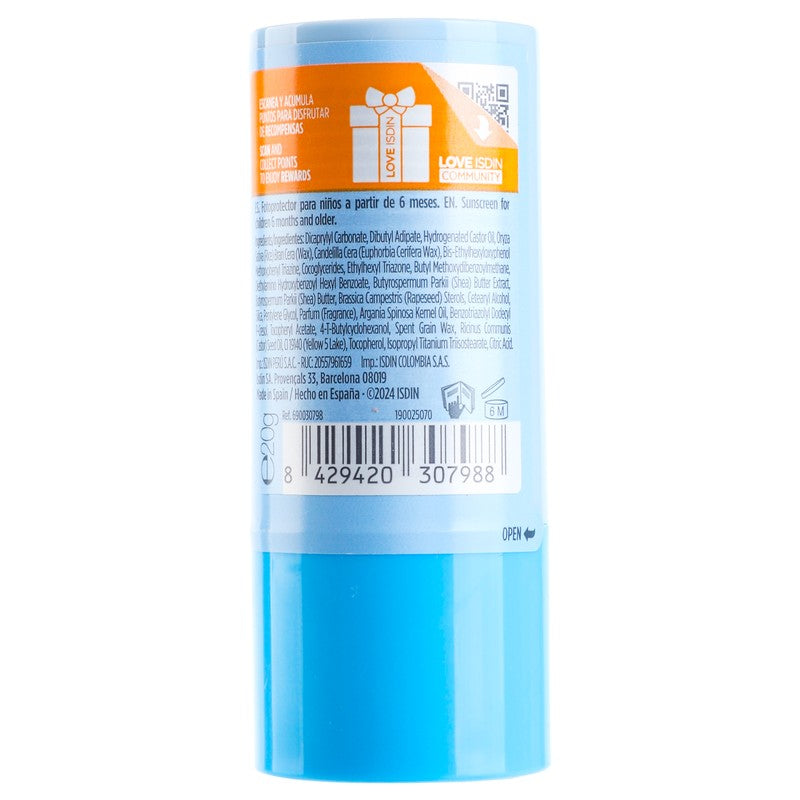 Isdin Fotoprotector Stick Pediatrics Spf50 20G 8429420307988 7