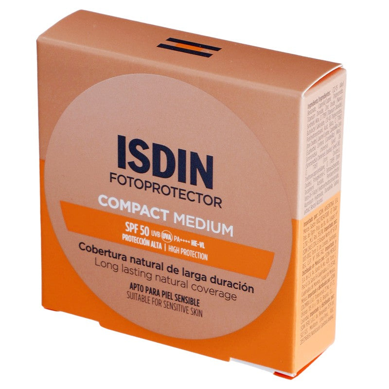 Isdin Fotoprotector Tono Medio Compacto Fps50 10G 8429420307261 4
