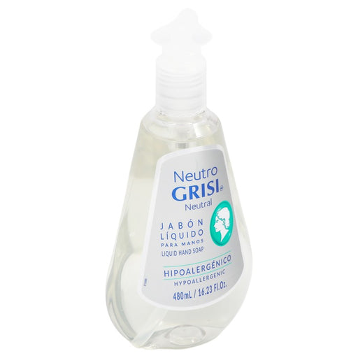 Jabon Liquido Neutro Grisi Para Manos 480G 37836051555 2