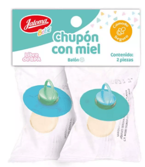 Jaloma Chupon Circulo C/Miel 2 Pza - WeCare Pharma