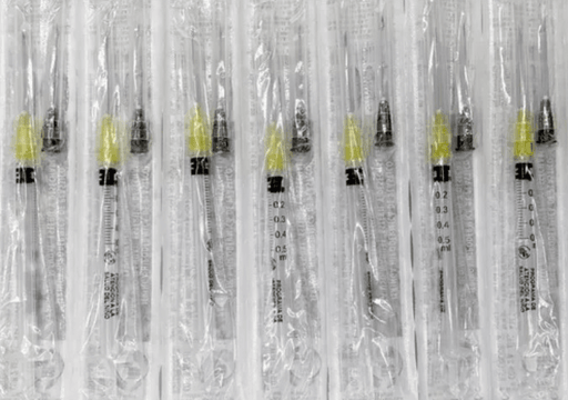 Jeringa Hipodérmica Doble Aguja Dl 0.5Ml Con 50 - WeCare Pharma