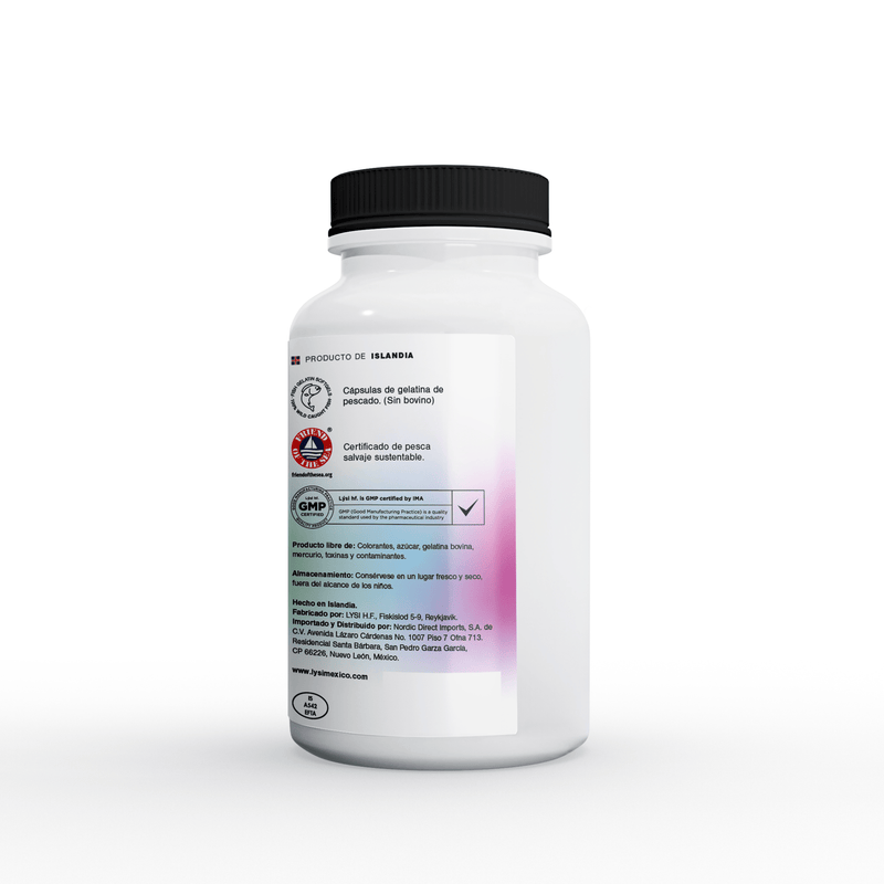 Lysi Omega-3 Capsulas Epa/Dha Con 60 5690548868504 costado