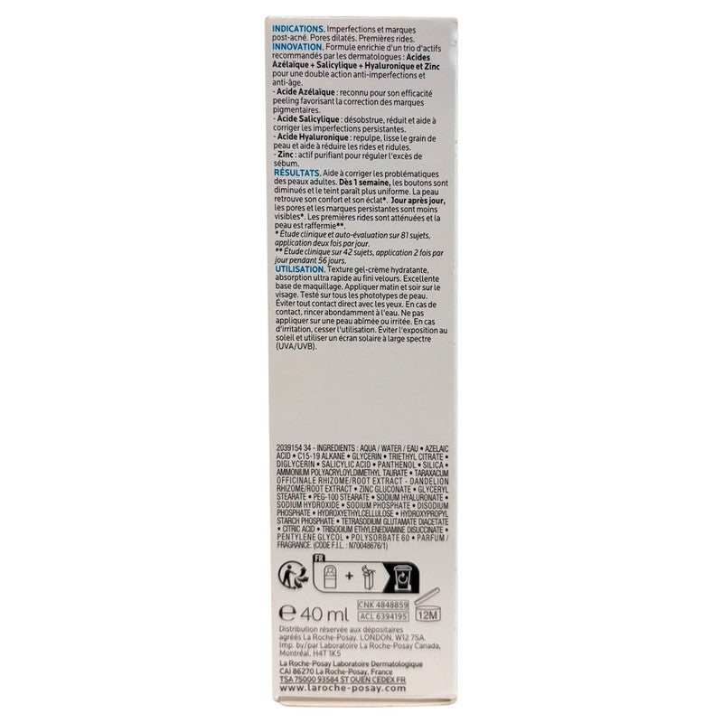 La Roche-Posay Effaclar Az Gel Creama 40Ml Anti Imperfecciones Antimanchas 3337875920742 7