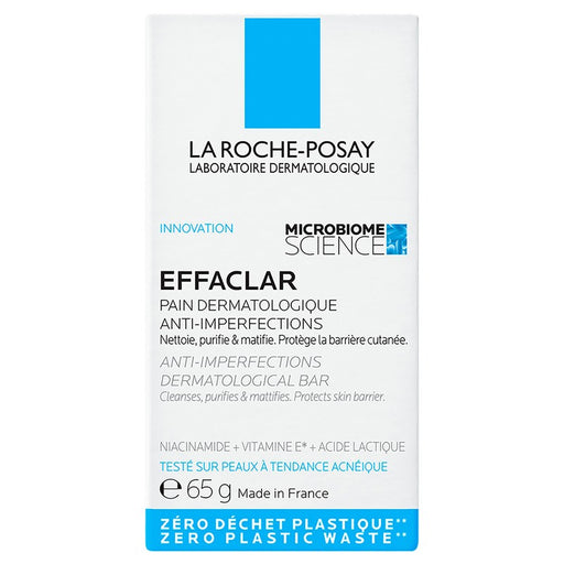 La Roche-Posay Effaclar Derm Foaming Bar Anti-Imperfecciones 65G 3337875894333