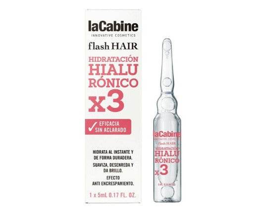 Lacabine Ampolleta Capilar Flash Hair Moisturizing Hyalironic X3 5Ml - WeCare Pharma