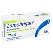 Lamobrigan Escitalopram Tabletas 10Mg Con 28 Pisa 7501125154621 3