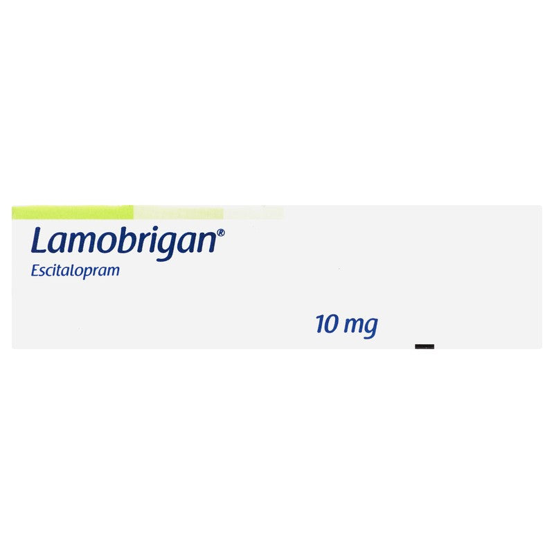 Lamobrigan Escitalopram Tabletas 10Mg Con 28 Pisa 7501125154621 6