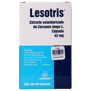 Lesotris Curcumina Capsulas 42Mg Con 60 7506400900719 7