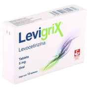 Levigrix Levocetirizina Tabletas 5Mg Con 10 7501672602972 2