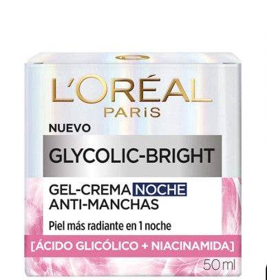 Loreal Paris Crema Glycolic-Brigth Noche 50Ml - WeCare Pharma