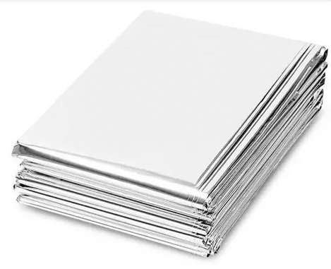 Manta Termica 130Cm X 210Cm Supervivencia Sabana Emer Plata - WeCare Pharma