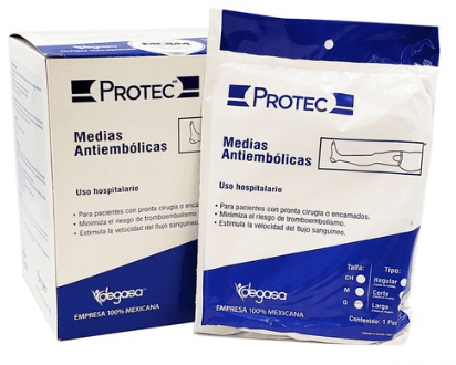 Media Antiembólica Mediana-Larga Protec - WeCare Pharma
